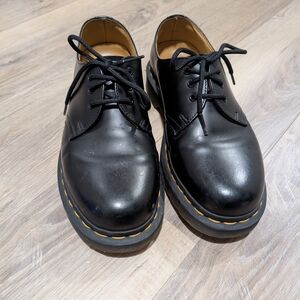Dr. Martens Black Leather Oxfords